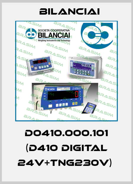 D0410.000.101 (D410 DIGITAL 24V+TNG230V)  Bilanciai