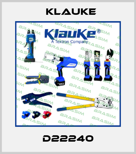 D22240 Klauke
