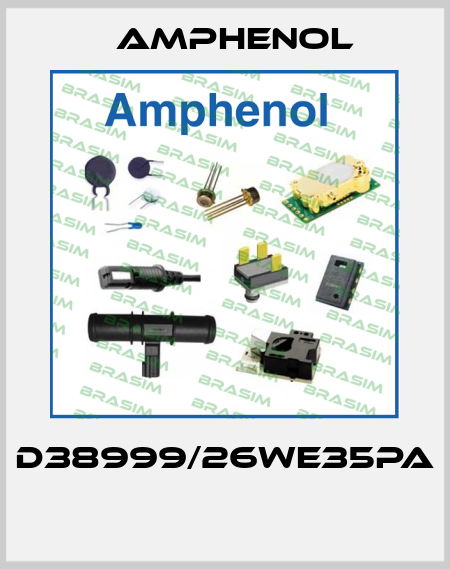 D38999/26WE35PA  Amphenol