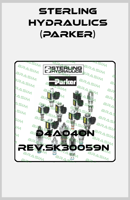 D4A040N REV.SK30059N  Sterling Hydraulics (Parker)