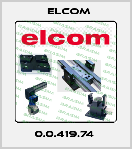 0.0.419.74  Elcom