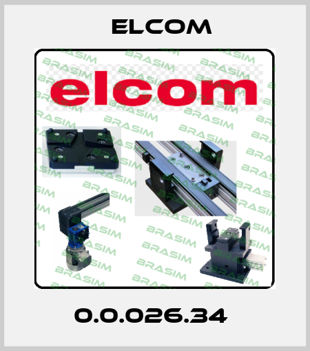 0.0.026.34  Elcom
