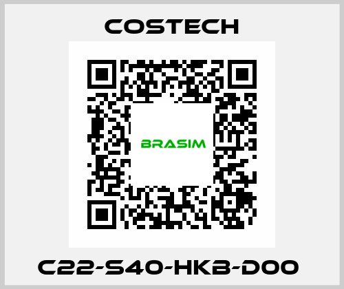 C22-S40-HKB-D00  Costech