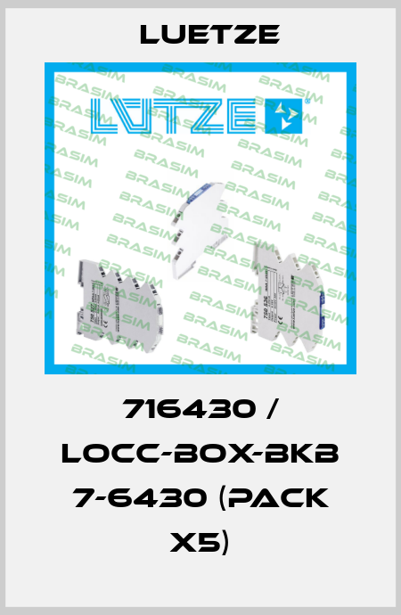716430 / LOCC-Box-BKB 7-6430 (pack x5) Luetze