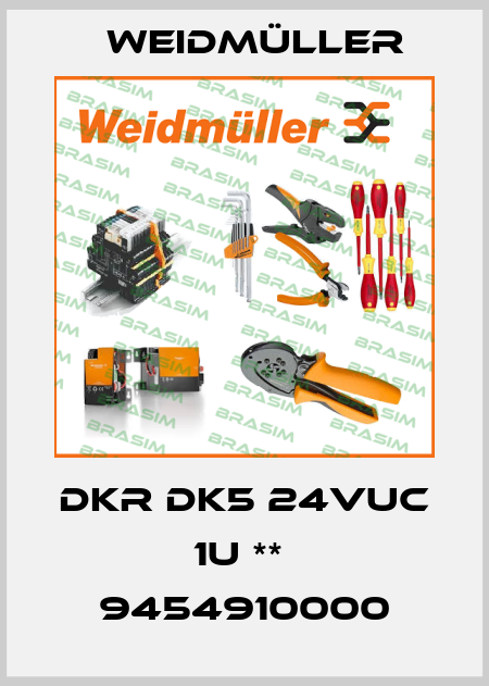 DKR DK5 24VUC 1U **  9454910000 Weidmüller