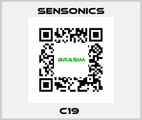 C19  Sensonics