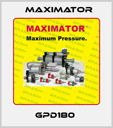 GPD180  Maximator