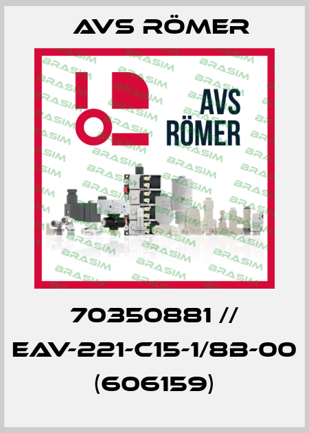 70350881 // EAV-221-C15-1/8B-00 (606159) Avs Römer