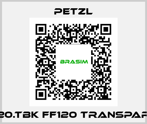 EFF120.TBK FF120 TRANSPARENT  Petzl