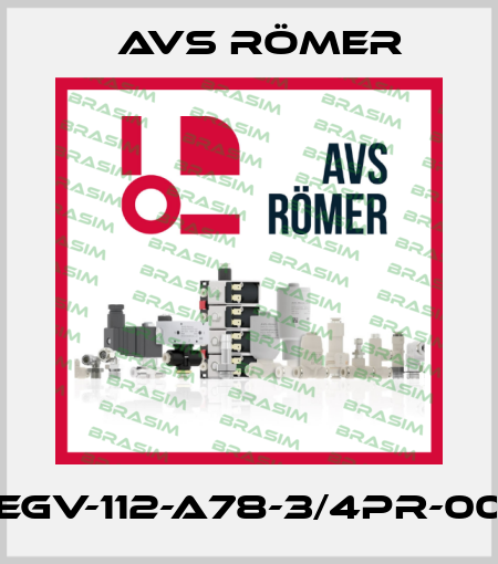 EGV-112-A78-3/4PR-00 Avs Römer