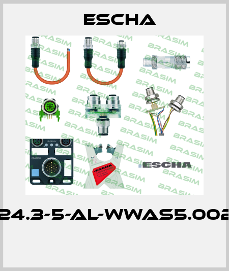 VBI21-24.3-5-AL-WWAS5.002/S370  Escha
