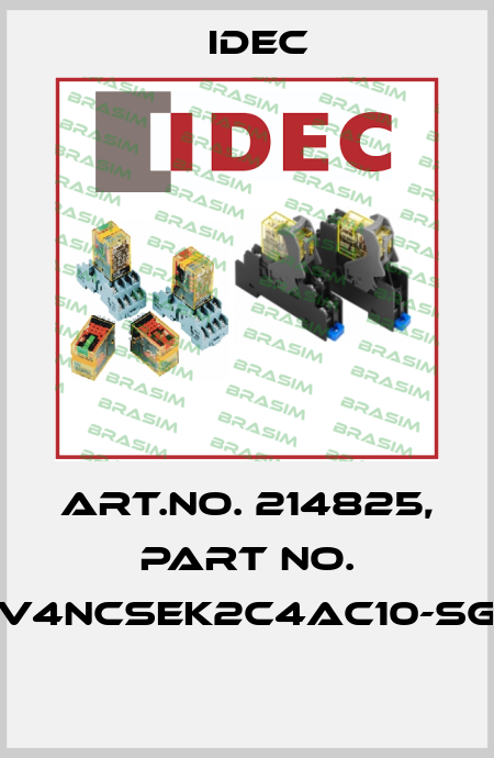Art.No. 214825, Part No. V4NCSEK2C4AC10-SG  Idec