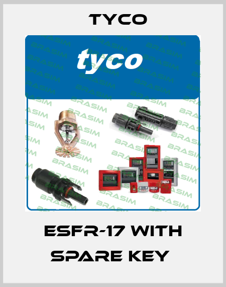 ESFR-17 with spare key  TYCO