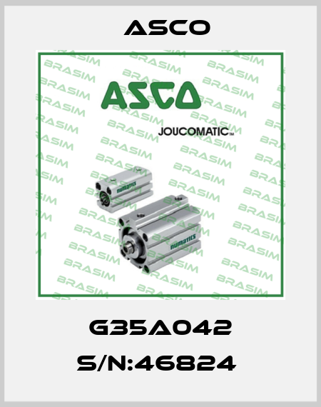 G35A042 S/N:46824  Asco
