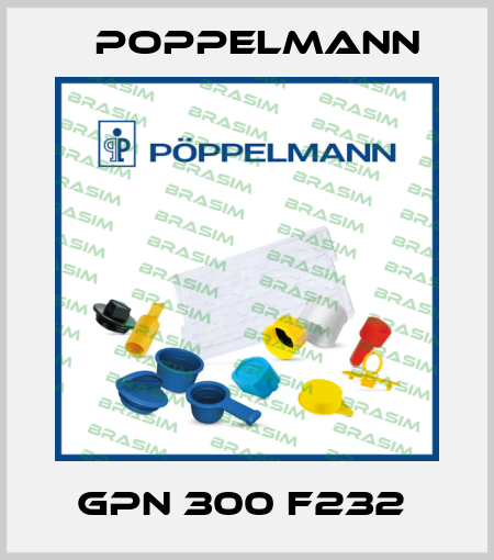 GPN 300 F232  Poppelmann