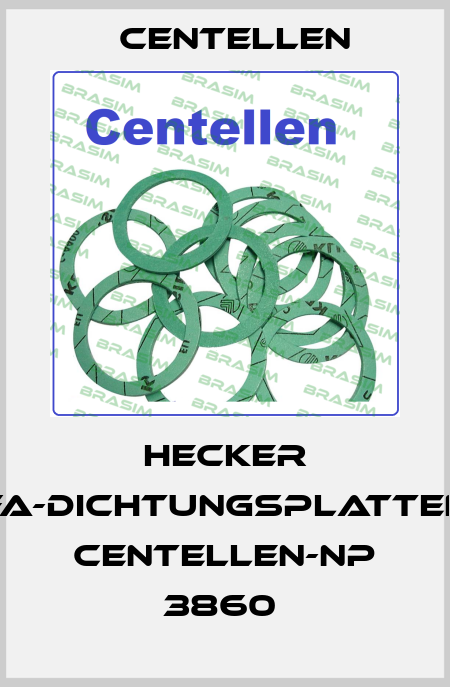 HECKER FA-DICHTUNGSPLATTEN CENTELLEN-NP 3860  Centellen