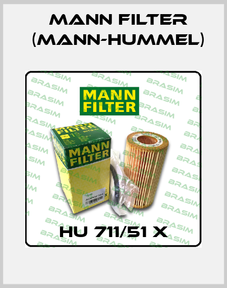 HU 711/51 X Mann Filter (Mann-Hummel)