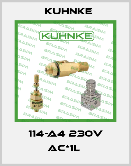 Kuhnke-114-A4 230V AC*1L  price