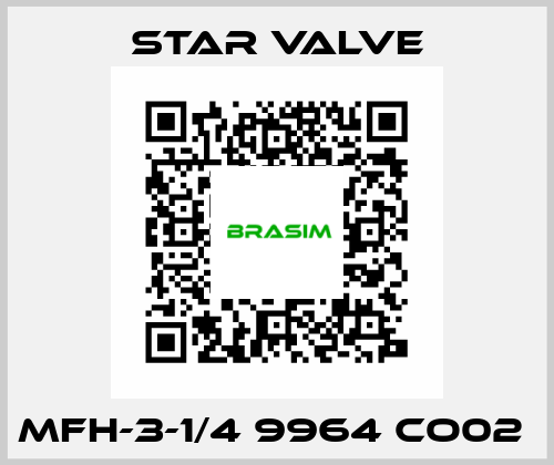 MFH-3-1/4 9964 CO02  Star Valve