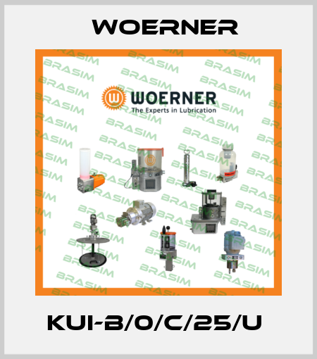 KUI-B/0/C/25/U  Woerner