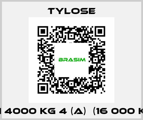 MH 4000 KG 4 (a)  (16 000 kg)  Tylose