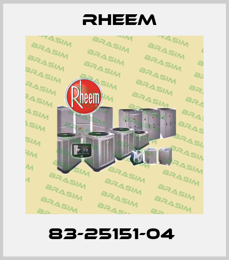 83-25151-04  RHEEM