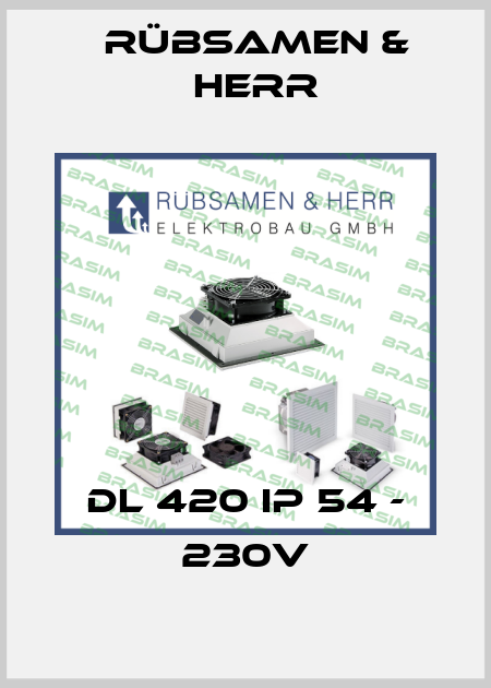 DL 420 IP 54 - 230V Rübsamen & Herr