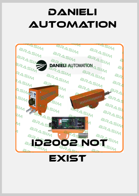 ID2002 not exist  DANIELI AUTOMATION