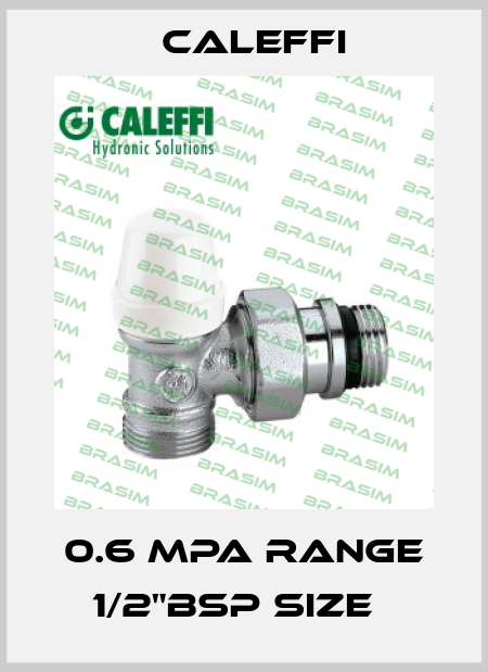 0.6 MPA RANGE 1/2"BSP SIZE   Caleffi