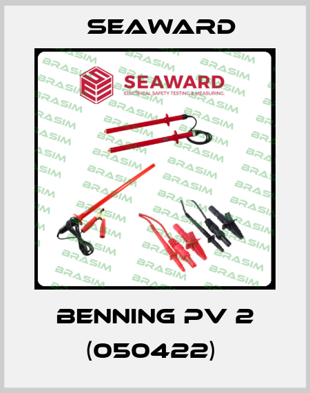 BENNING PV 2 (050422)  Seaward