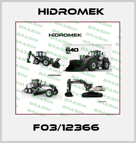 F03/12366  Hidromek
