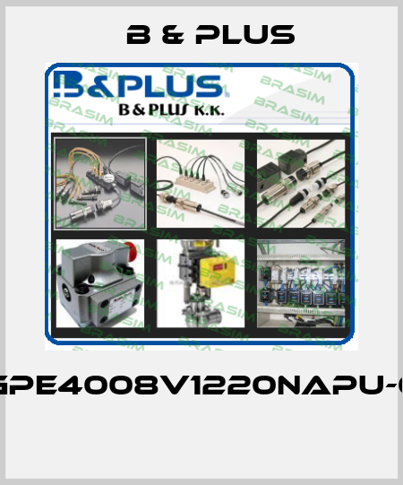 RGPE4008V1220NAPU-04  B & PLUS