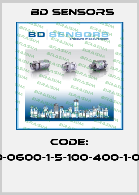Code: 100-0600-1-5-100-400-1-000  Bd Sensors