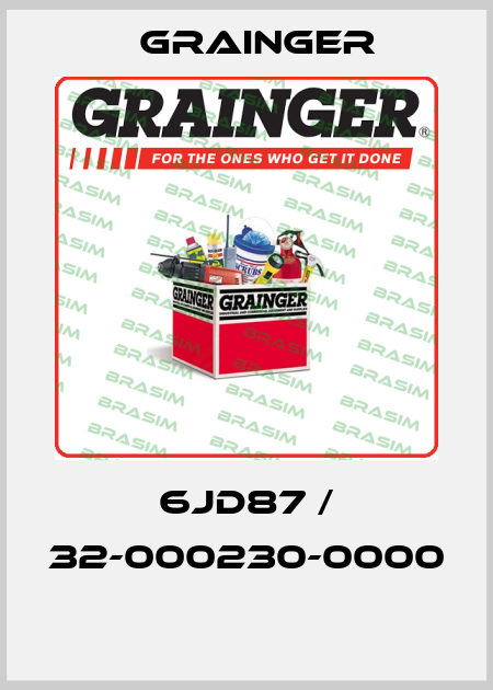 6JD87 / 32-000230-0000  Grainger