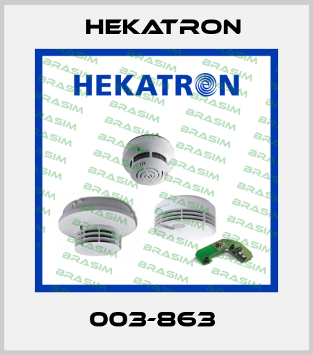 003-863  Hekatron