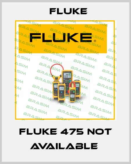 Fluke 475 not available  Fluke