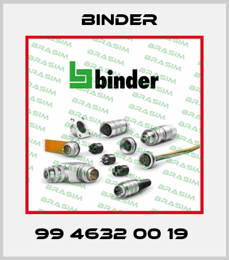 99 4632 00 19  Binder