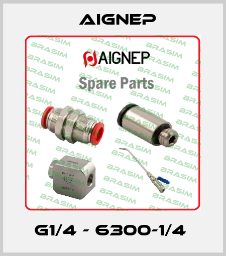 G1/4 - 6300-1/4  Aignep