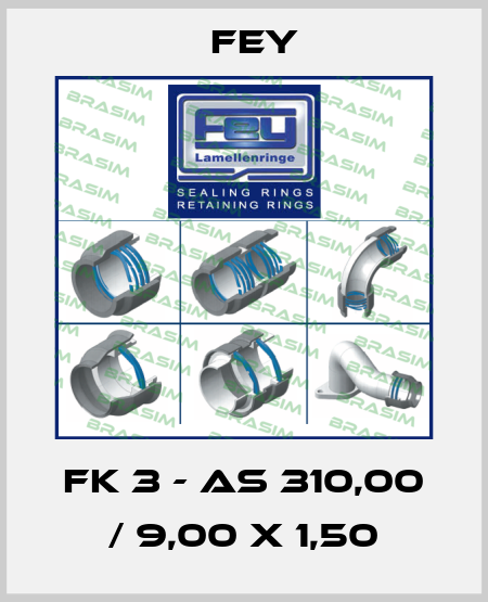 FK 3 - AS 310,00 / 9,00 x 1,50 Fey