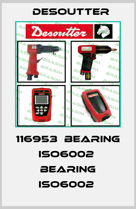 Desoutter-116953  BEARING ISO6002  BEARING ISO6002  price
