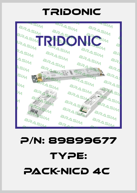 P/N: 89899677 Type: Pack-NiCd 4C  Tridonic