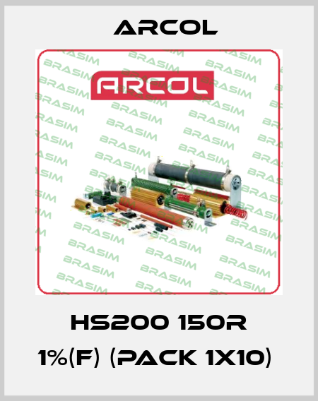 HS200 150R 1%(F) (pack 1x10)  Arcol