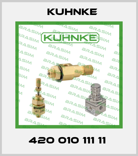 420 010 111 11  Kuhnke