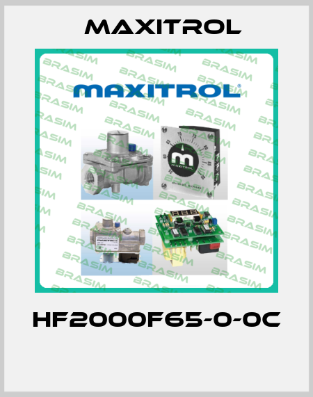 HF2000F65-0-0C  Maxitrol