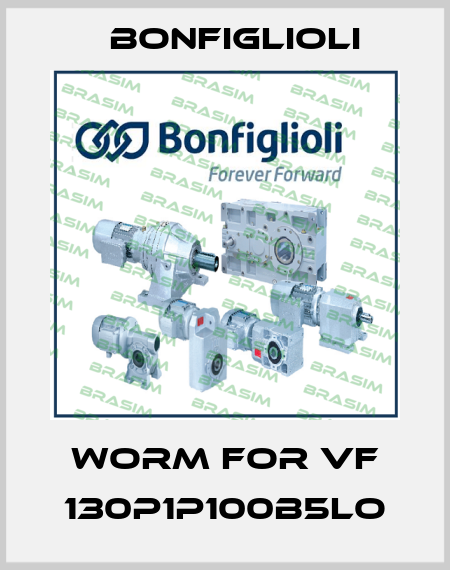 Worm for VF 130P1P100B5LO Bonfiglioli