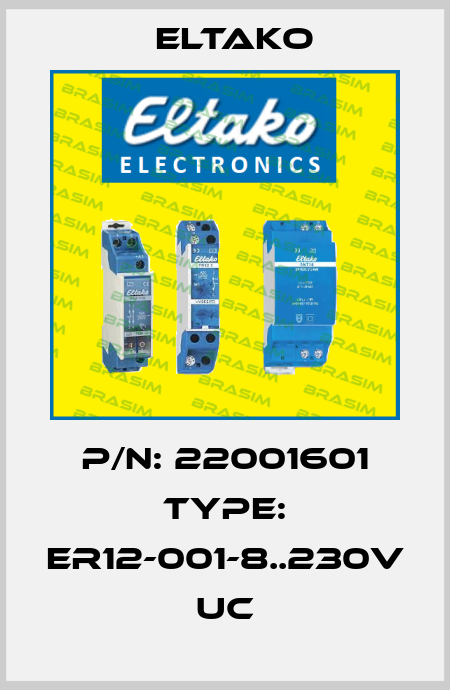 P/N: 22001601 Type: ER12-001-8..230V UC Eltako