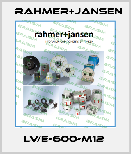 LV/E-600-M12  Rahmer+Jansen