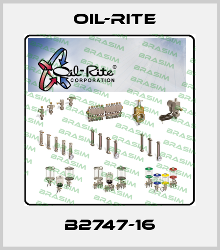 B2747-16 Oil-Rite