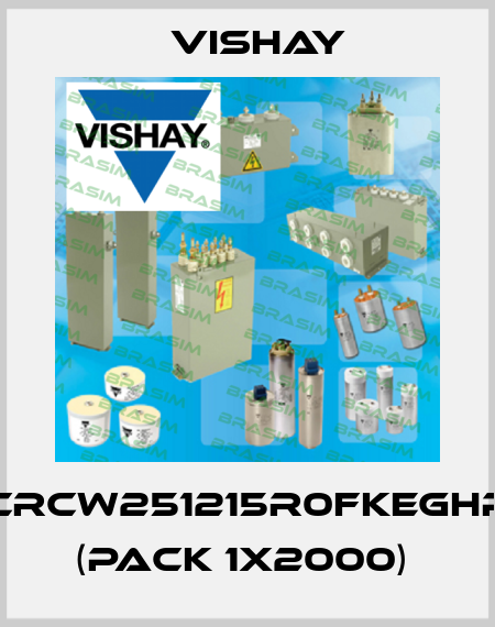 CRCW251215R0FKEGHP (pack 1x2000)  Vishay