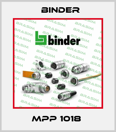 MPP 1018  Binder